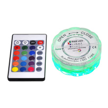 1 Pcs RGB 13 Colors led light base for Hookah Shisha Bar Festive Party Decoration With Remote Control